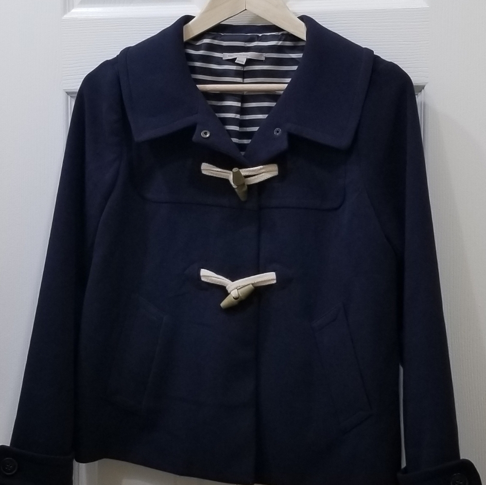 Gap Adorable Navy Blue Toggle Pea Coat